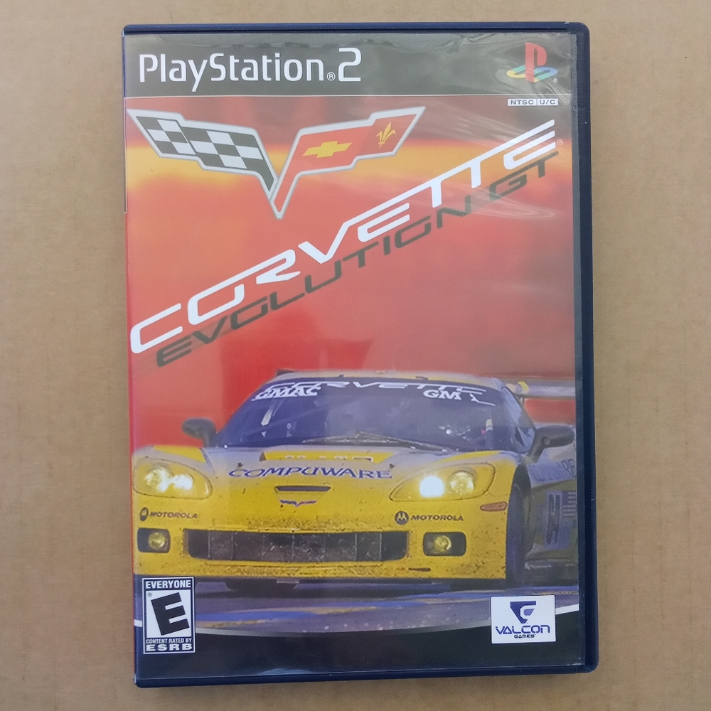 PS2 Corvette Evolution GT for PlayStation 2 Car Racing Video Game
